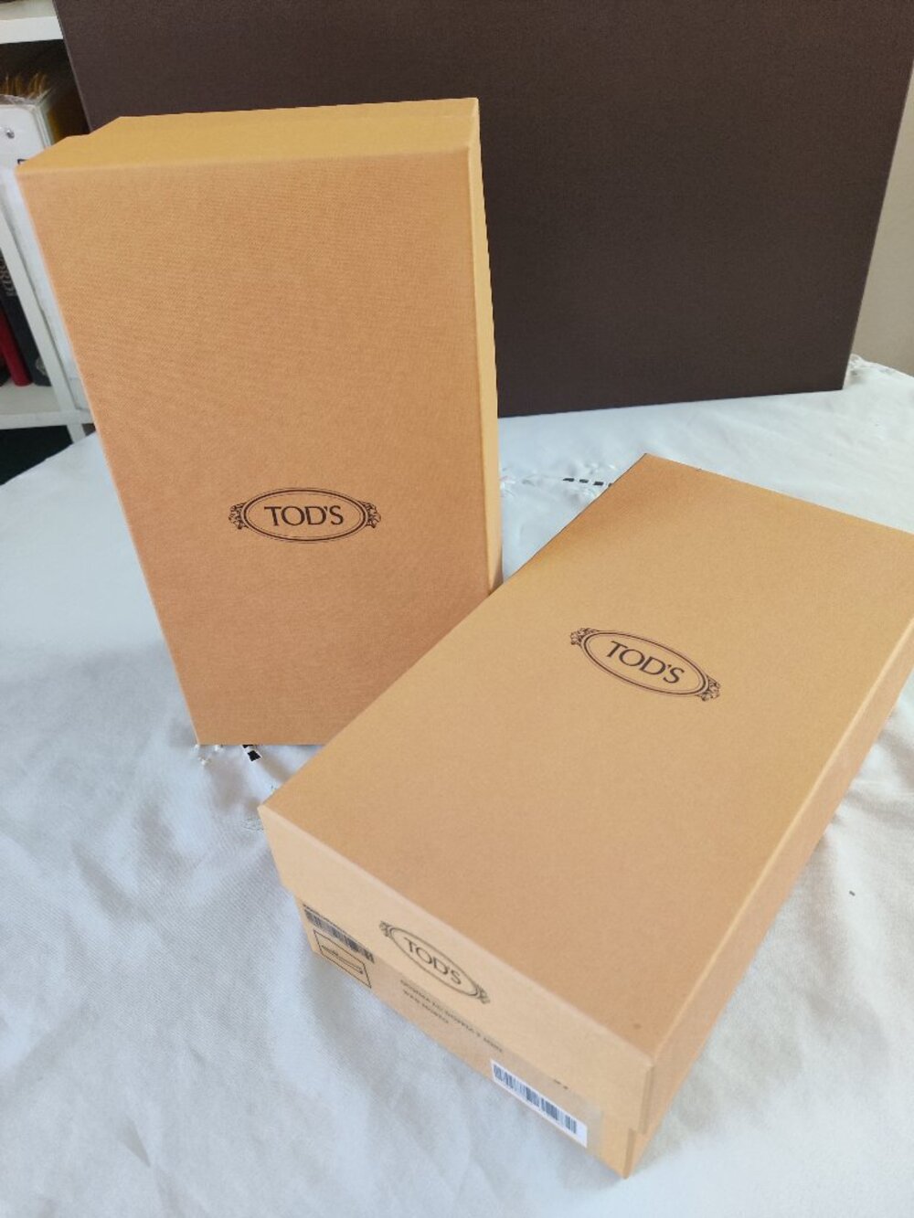 TOD'S Bundle of 2 Women's Empty Shoe Boxes *Storage *Display *Gift *LIKE NEW*